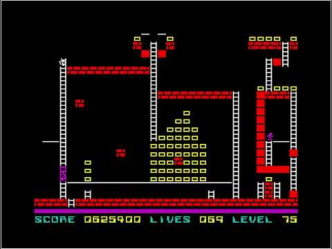 Видео: Lode Runner 75 Как пройти