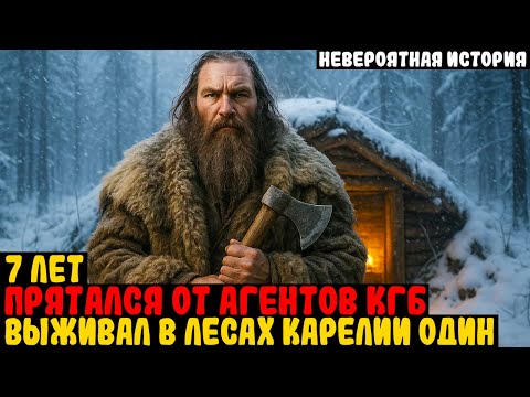 Видео: Он сбежал от КГБ и ПРЯТАЛСЯ 7 лет в лесу Карелии. Жил один — что с ним стало? | СССР