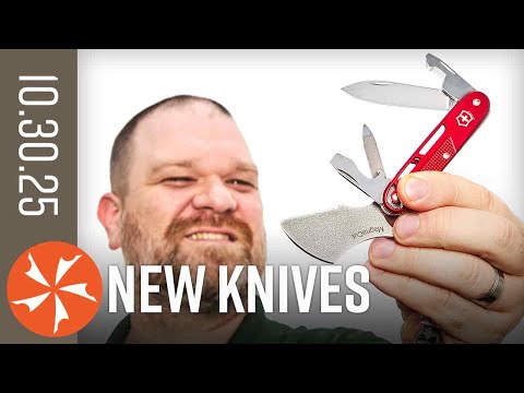 Видео: Сюрприз от швейцарской армии — новые ножи 30 октября 2025 г. в KnifeCenter