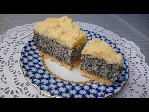 Видео: Немецкий маковый пирог | German poppy seed cake | La Marin