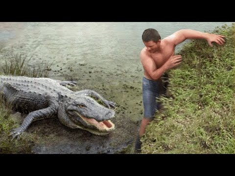 Видео: Самые Безумные Нападения Животных На Людей, От Которых Ты Офигеешь