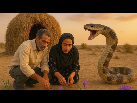 Видео: Жизнь в пустыне: сбор луковиц шафрана и нападение гадюки