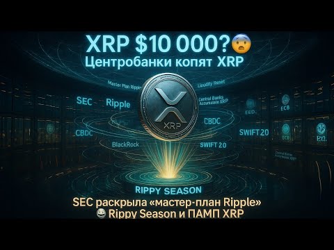 Видео: 🚀 XRP $10 000?! 😱 Центробанки копят XRP 💎SEC раскрыла «мастер-план Ripple» 🤖 Rippy Season и ПАМП XRP