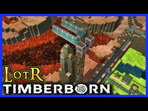 Видео: TUBEWAYS делают строительство ТАК ПРОСТЫМ!!! .. Helms Deep ЗАВЕРШЕН! - Timberborn LOTR Ep 8
