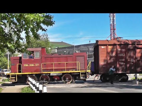 Видео: ЖД переезды Москвы и Подмосковья Часть 8