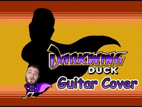 Видео: Darkwing Duck Guitar Cover / Чёрный Плащ гитарный кавер (NES /Dendy) / Guitar Cover
