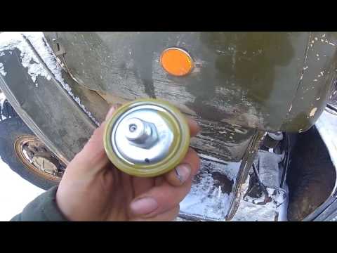 Видео: Урал лесовоз Замена датчика давления масла Стоял не тот датчик...