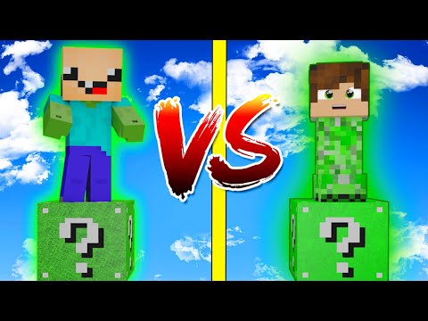 Видео: ЗОМБИ ЛАКИ БЛОК VS КРИПЕР ЛАКИ БЛОК! НУБ ПРОТИВ ПРО! ВЫЖИТЬ НА 1 БЛОКЕ! #93