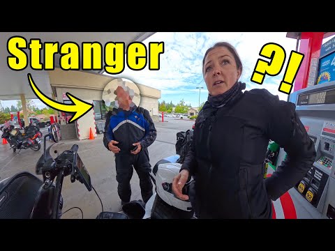 Видео: Я поехал в лес на мотоцикле за незнакомцем. Эпизод 9