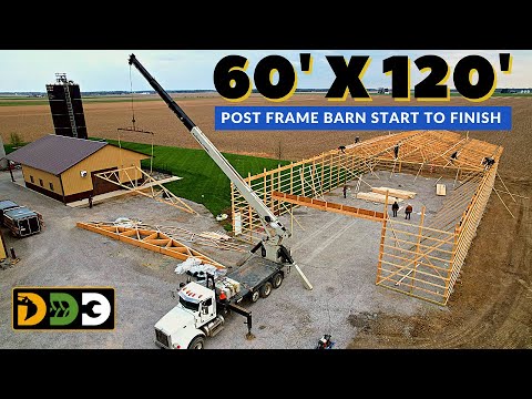 Видео: Он за это заплатит, независимо от того, сделает он это или нет! [Строительство большого сарая для...