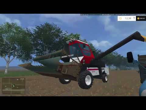 Видео: FarmingSimulator 2015.***Полевое. ч.30.Уборка кукурузы.