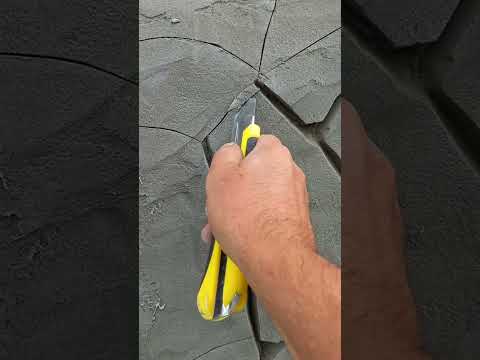 Видео: Плиточный клей..нарезка битого камня