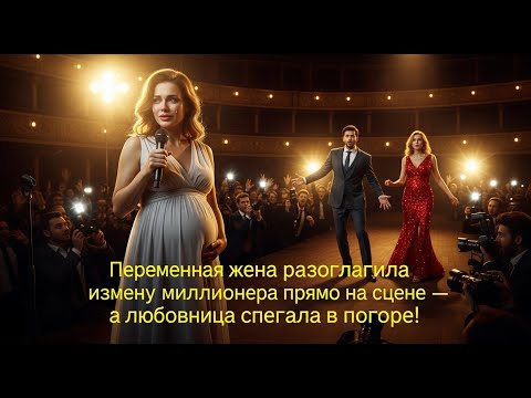 Видео: «Беременная жена разоблачила измену миллионера прямо на сцене —  а любовница сбежала в позоре!»