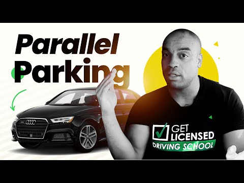 Видео: Параллельный парковочный манёвр с контрольными точками | Учебное пособие по вождению | Обновлено ...