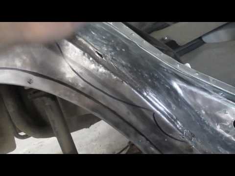 Видео: Не правильный ремонт.Крыло Калина.