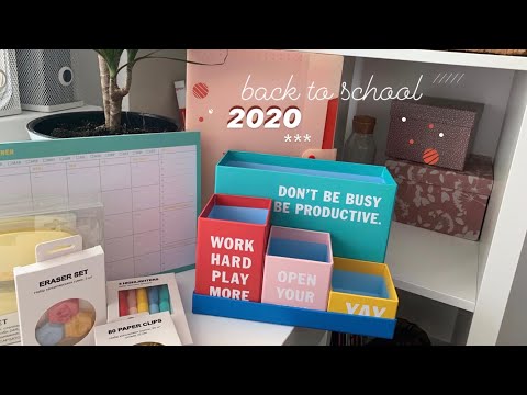 Видео: ПОКУПАЮ КАНЦЕЛЯРИЮ | BACK TO SCHOOL 2020 | ИДУ В УНИВЕР 📚