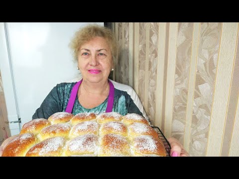 Видео: Булочки,как Пух.Домашние Булочки с Начинкой.Совсем простой рецепт  !