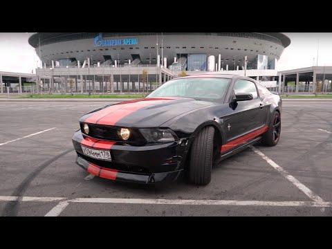 Видео: Обзор Ford Mustang V Рестайлинг Купе 4.6 AT (315 л.с.) 2009 г.