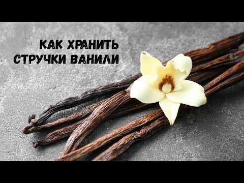 Видео: Как хранить стручки ванили. Попробуйте мой способ!