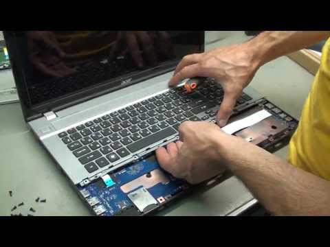 Видео: Разборка и чистка Acer Aspire  V3-771G / Disassembly and Cleaning Acer Aspire V3-771G