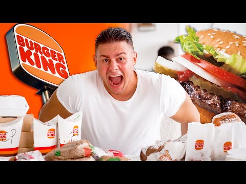 Видео: ПОРЪЧАХ ЦЯЛОТО МЕНЮ НА BURGER KING - бесен съм