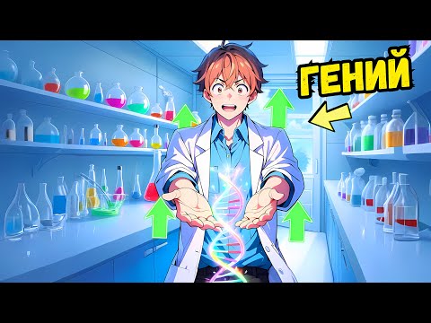 Видео: Когда гению случайно вводят ДНК Бога! - manhwa recap