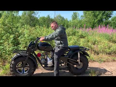 Видео: ПОЛНОПРИВОДНЫЙ МОТОВЕЗДЕХОД ВЕЛЕС 2х2