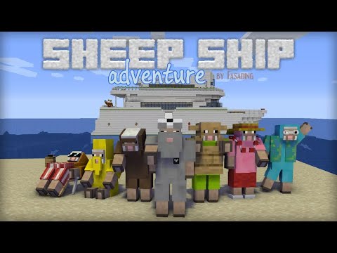 Видео: Прохождение карты Sheep Ship Adventure #1