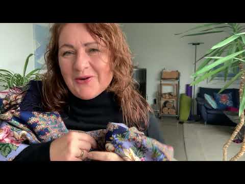 Видео: Хобби доя женщин сегодня. ППП цветы под снегом. 14 синий 148. Сама гармония)