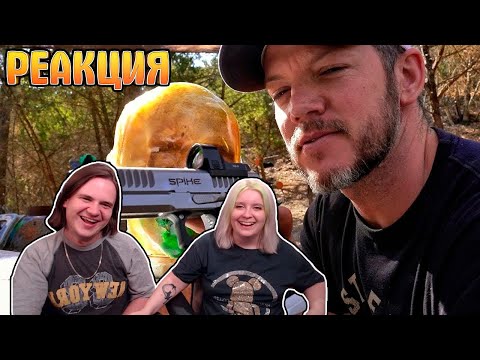 Видео: Разлетается ли голова зомби от пули? | Разрушительное ранчо | РЕАКЦИЯ НА @zyobr |