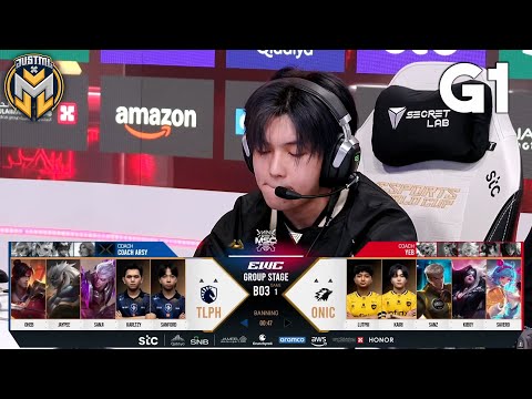 Видео: ONIC против TLPH, ИГРА 1 | ГРУППОВОЙ ЭТАП, ДЕНЬ 3 | MLBB MSC 2025