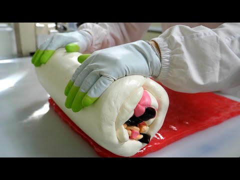 Видео: Превосходное качество! Процесс массового производства конфет ручной работы на кондитерской фабрике