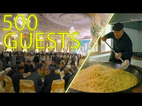 Видео: 500+ ГОСТЕЙ на Большой Узбекской Свадьбе | Мега Свадебный Плов | 4K