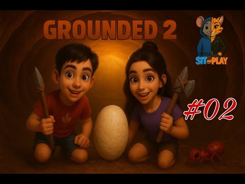 Видео: Grounded 2 - "Наш новый СОСЕД — гигантский муравей!"  #02 #прохождение  #кооператив