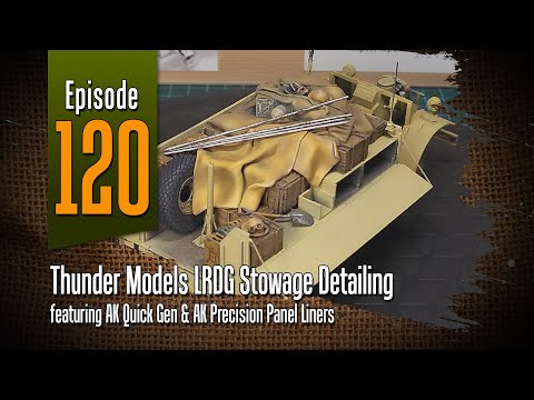 Видео: Детализация грузового отсека Thunder Models LRDG | AK Quick Gen и AK Precision Panel Liners