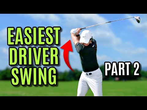 Видео: Эта новая техника делает удар по драйверу таким лёгким | Гольф-замах «Праща» (часть 2)