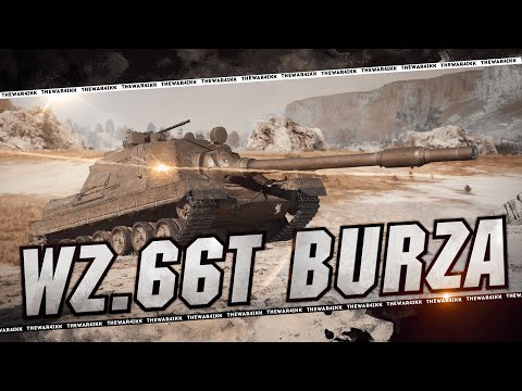 Видео: Wz.66T Burza ОБЗОР 🔴 ПОЧЕМУ ЭТОТ ПРЕМ НЕ ПРОБИВАЕТ 🔴 МИР ТАНКОВ