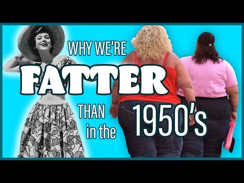 Видео: Почему мы стали толще, чем в 1950-х годах — Уоррен Нэш