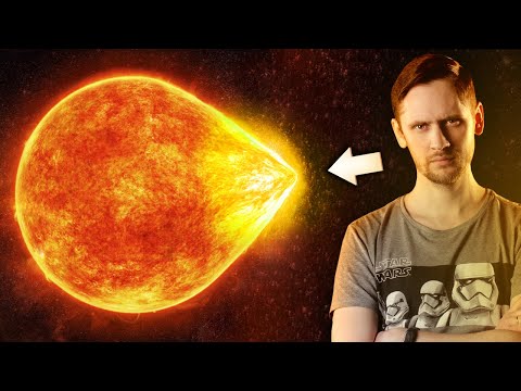 Видео: Найдена звезда в форме капли, пульсирующая только с одной стороны / Астероид 29 апреля/Астрообзор#51