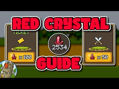 Видео: Grow Castle: как получить Красный Кристалл и руководство по лучшим покупкам
