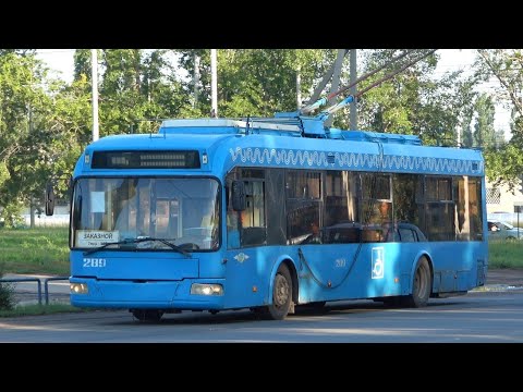 Видео: Жизнь бывших московских троллейбусов БКМ-321 и СВАРЗ-МАЗ в Балаково