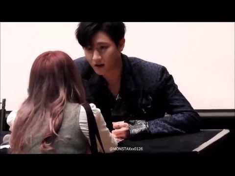 Видео: MONSTA X  На фансайне в Пудане фанатка расплакалась, а АйЭм пытался её утешить