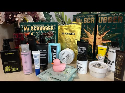 Видео: Розпаковка адвент-календаря 2025 від Mr Scrubber в листопаді!!!