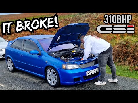 Видео: Когда обзор автомобиля идёт не так! *Катастрофа Vauxhall Astra GSi*