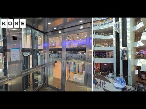 Видео: ✨Панорамные лифты KONE Monospace KSS 670 2010 г. // ТЦ «Галерея» (г. Санкт-Петербург)