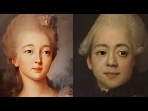 Видео: АСМР. "Ожившие" Императрицы. Жёны Павла I / ASMR