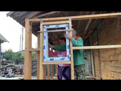 Видео: Купили дом в селе 🏡 У нас есть крыльцо❗/ Установили ещё окно❗/ Красивущий стул❗