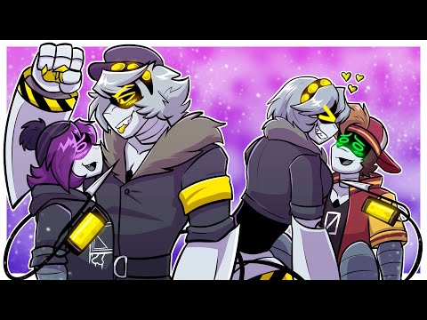 Видео: N & Vs Собственническая любовь к UZI и THAD (Murder Drones Comic Dub)