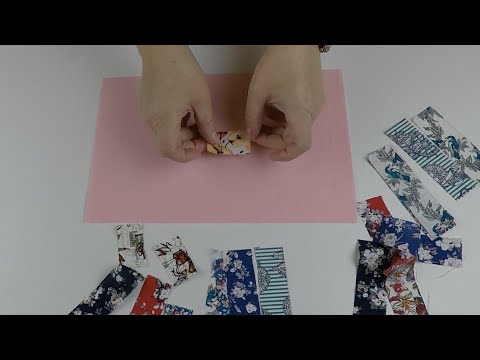 Видео: Хитрости лоскутного шитья. Любопытный блок сердце для пэчворка из полосок.