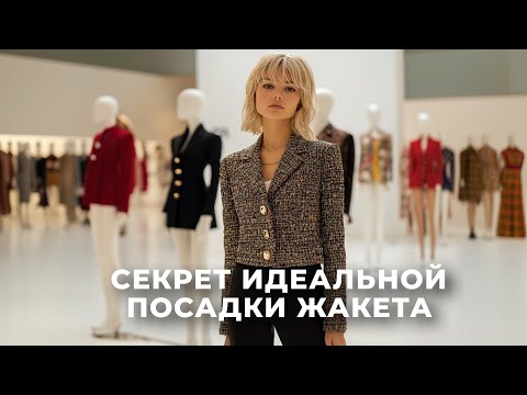 Видео: Секреты ИДЕАЛЬНОЙ ПОСАДКИ жакета Шанель
